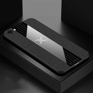 For Vivo X9 Plus XINLI Stitching Cloth Texture Shockproof TPU Protective Case(Black)