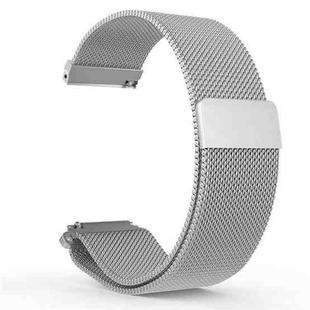 20mm Milanese Stainless Steel Replacement Watchband for Amazfit GTS / Amazfit GTS 2(Silver)