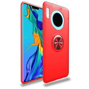 For Huawei Mate 30 / Mate 30 5G Lenuo Shockproof TPU Case with Invisible Holder(Red)