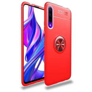 For Huawei Honor 9X / 9X Pro Lenuo Shockproof TPU Case with Invisible Holder(Red)