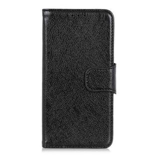For Alcatel 1L (2021) Nappa Texture Horizontal Flip Leather Case with Holder & Card Slots & Wallet(Black)