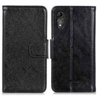 For Wiko Y51 Nappa Texture Horizontal Flip Leather Case with Holder & Card Slots & Wallet(Black)