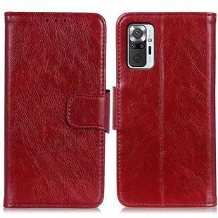 For Xiaomi Redmi Note 10 Pro Nappa Texture Horizontal Flip Leather Case with Holder & Card Slots & Wallet(Red)