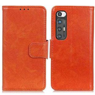 For Xiaomi Mi 10S Nappa Texture Horizontal Flip Leather Case with Holder & Card Slots & Wallet(Orange)