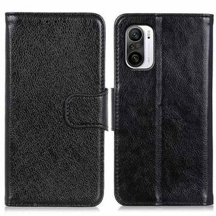 For Xiaomi Poco F3 Nappa Texture Horizontal Flip Leather Case with Holder & Card Slots & Wallet(Black)