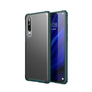 For Huawei P30 Four-corner Shockproof TPU + PC Protective Case(Green)