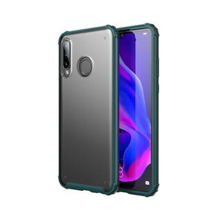 For Huawei P30 Lite Four-corner Shockproof TPU + PC Protective Case(Green)