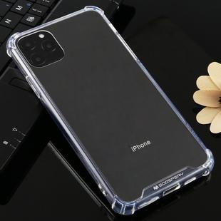 For iPhone 11 Pro MERCURY GOOSPERY  Max Four-Corner Shockproof Full Coverage Soft Case(Transparent)