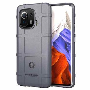 For Xiaomi Mi 11 Pro Full Coverage Shockproof TPU Case(Grey)