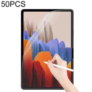 For Samsung Galaxy Tab S7 / T870 50 PCS Matte Paperfeel Screen Protector