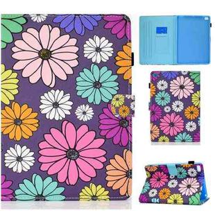 Painted Pattern TPU Horizontal Flip Leather Protective Case For iPad Air / Air2 / 9.7 (2017 2018)(Daisy)