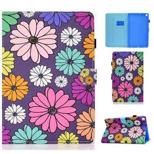 Painted Pattern TPU Horizontal Flip Leather Protective Case For Samsung Galaxy Tab A7 10.4 (2020)(Daisy)