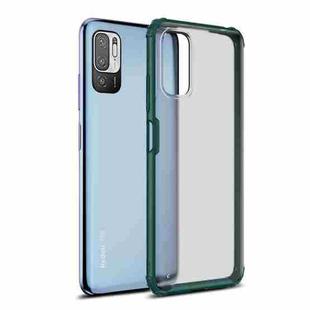 For  Xiaomi Redmi Note 10 5G Four-corner Shockproof TPU + PC Protective Case(Green)
