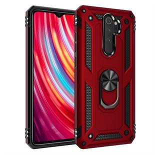 For Xiaomi Redmi Note 8 Pro Armor Shockproof TPU + PC Protective Case with 360 Degree Rotation Holder(Red)
