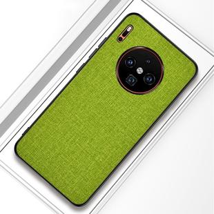 For Huawei Mate 30 Shockproof Cloth Texture PC+ TPU Protective Case(Green)