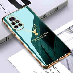 For Huawei nova 8 5G GKK PC + Solid Color Plating Protective Case(Green)