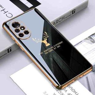 For Huawei nova 8 5G GKK PC + Solid Color Plating Protective Case(Black)