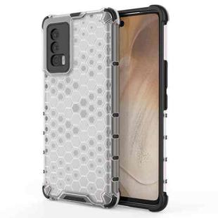 For vivo iQOO Neo5 Shockproof Honeycomb PC + TPU Case(White)