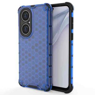 For Huawei P50 Shockproof Honeycomb PC + TPU Case(Blue)