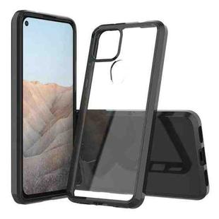 For Google Pixel 5A Shockproof Scratchproof TPU + Acrylic Protective Case(Black)