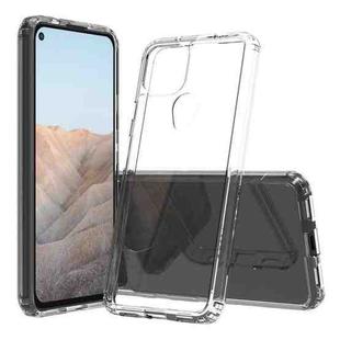 For Google Pixel 5A Shockproof Scratchproof TPU + Acrylic Protective Case(Transparent)