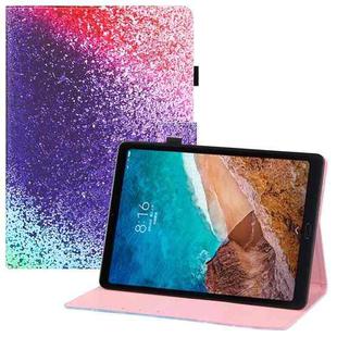 For Xiaomi Mi Pad 4 Colored Drawing Horizontal Flip PU Leather Case with Holder & Card Slots & Wallet & Sleep / Wake-up Function(Rainbow Sand)