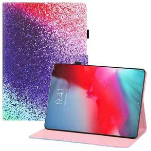 Colored Drawing Horizontal Flip PU Leather Case with Holder & Card Slots & Wallet & Sleep / Wake-up Function For iPad mini (2019) / mini 4 / mini 3 / mini 2 / mini(Rainbow Sand)
