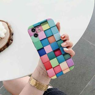 For iPhone 11 Pro Max 3D Cube IMD Shockproof Protective Case (Square)