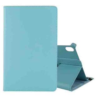 For Lenovo Tab P11 / Tab P11 5G Litchi Texture Horizontal Flip 360 Degrees Rotation Leather Case with Holder(Sky)
