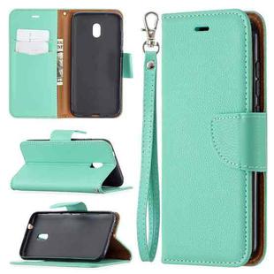 For Nokia C1 Plus Litchi Texture Pure Color Horizontal Flip Leather Case with Holder & Card Slots & Wallet & Lanyard(Green)