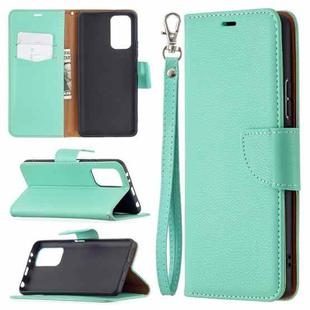 For Xiaomi Redmi Note 10 Pro Litchi Texture Pure Color Horizontal Flip Leather Case with Holder & Card Slots & Wallet & Lanyard(Green)