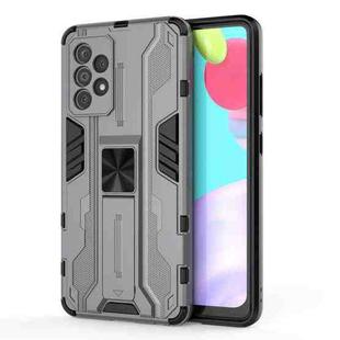 For Samsung Galaxy A52 5G / 4G Supersonic PC + TPU Shock-proof Protective Case with Holder(Gray)