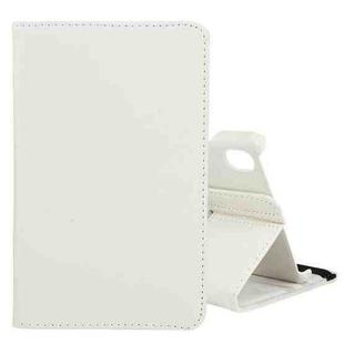 For Lenovo Tab M8 360 Degree Rotation Litchi Texture Horizontal Flip Leather Case with Holder(White)