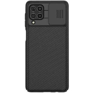 For Samsung Galaxy F62 / M62 NILLKIN Black Mirror Series Camshield Full Coverage Dust-proof Scratch Resistant PC Case(Black)