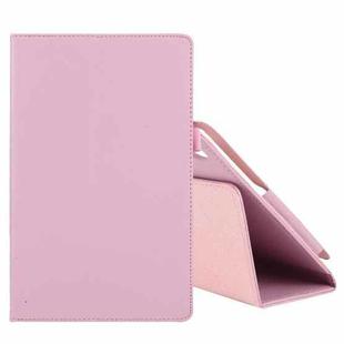 For Lenovo Tab M10 HD Litchi Texture Solid Color Horizontal Flip Leather Case with Holder & Pen Slot(Pink)