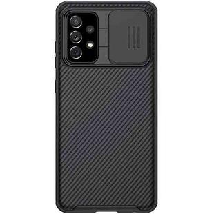 For Samsung Galaxy A72 5G / 4G NILLKIN Black Mirror Pro Series Camshield Full Coverage Dust-proof Scratch Resistant PC Case(Black)