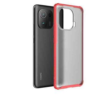 For Xiaomi Mi 11 Pro Four-corner Shockproof TPU + PC Protective Case(Red)