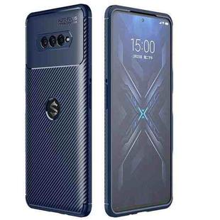 For Xiaomi Black Shark 4 Carbon Fiber Texture Shockproof TPU Case(Blue)