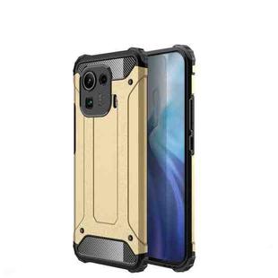 For Xiaomi Mi 11 Pro Magic Armor TPU + PC Combination Case(Gold)