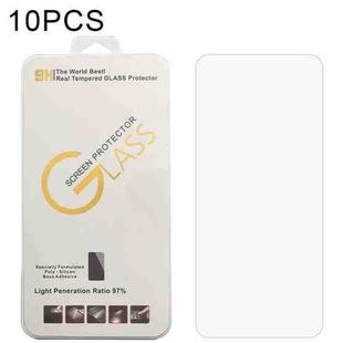 For Ulefone Note 11P 10 PCS 0.26mm 9H 2.5D Tempered Glass Film