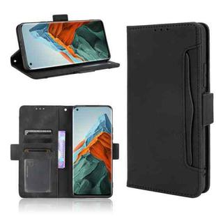 For Xiaomi Mi 11 Pro Skin Feel Calf Pattern Horizontal Flip Leather Case with Holder & Card Slots & Photo Frame(Black)