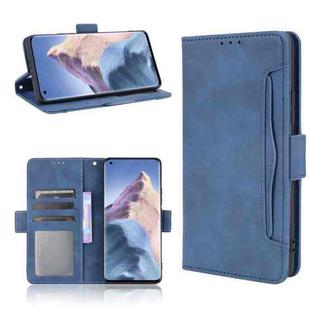 For Xiaomi Mi 11 Ultra Skin Feel Calf Pattern Horizontal Flip Leather Case with Holder & Card Slots & Photo Frame(Blue)