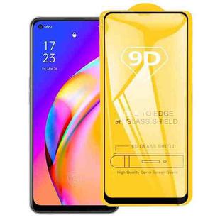 For OPPO F19 Pro / F19 Pro+ 9D Full Glue Full Screen Tempered Glass Film