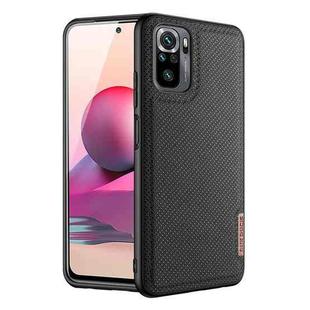 For Xiaomi Redmi Note 10 / 10S DUX DUCIS Fino Series PU + TPU Protective Case(Black)