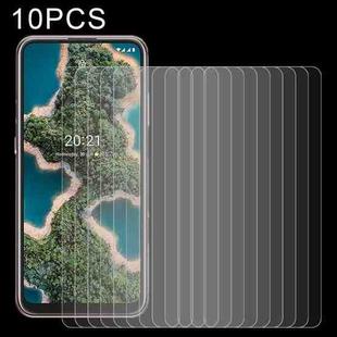 For Nokia X20 10 PCS 0.26mm 9H 2.5D Tempered Glass Film