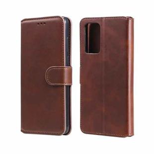For OPPO A55 5G / A54 4G / Realme V11 5G Classic Calf Texture PU + TPU Horizontal Flip Leather Case with Holder & Card Slots & Wallet(Brown)