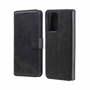 For Xiaomi Redmi K40 / K40 Pro / Mi 11i / Poco F3 Classic Calf Texture PU + TPU Horizontal Flip Leather Case with Holder & Card Slots & Wallet(Black)