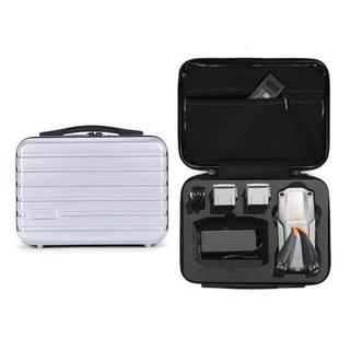 Portable Waterproof Handbag Storage Bag Suitcase for DJI Air 2S(Silver+Black)