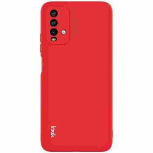 For Xiaomi Redmi Note 9 4G IMAK UC-2 Series Shockproof Full Coverage Soft TPU Case(Red)