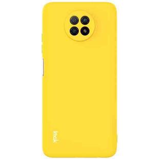 For Xiaomi Redmi Note 9T IMAK UC-2 Series Shockproof Full Coverage Soft TPU Case(Yellow)